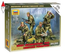 ZVEZDA 1/72 SOVIET RECONNAISSANCE TEAM 1941-1943