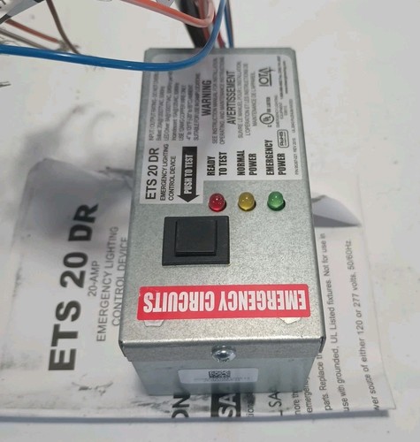 ETS20 DR Emergency Circuit Light Control / Test Device - Picture 2 of 2