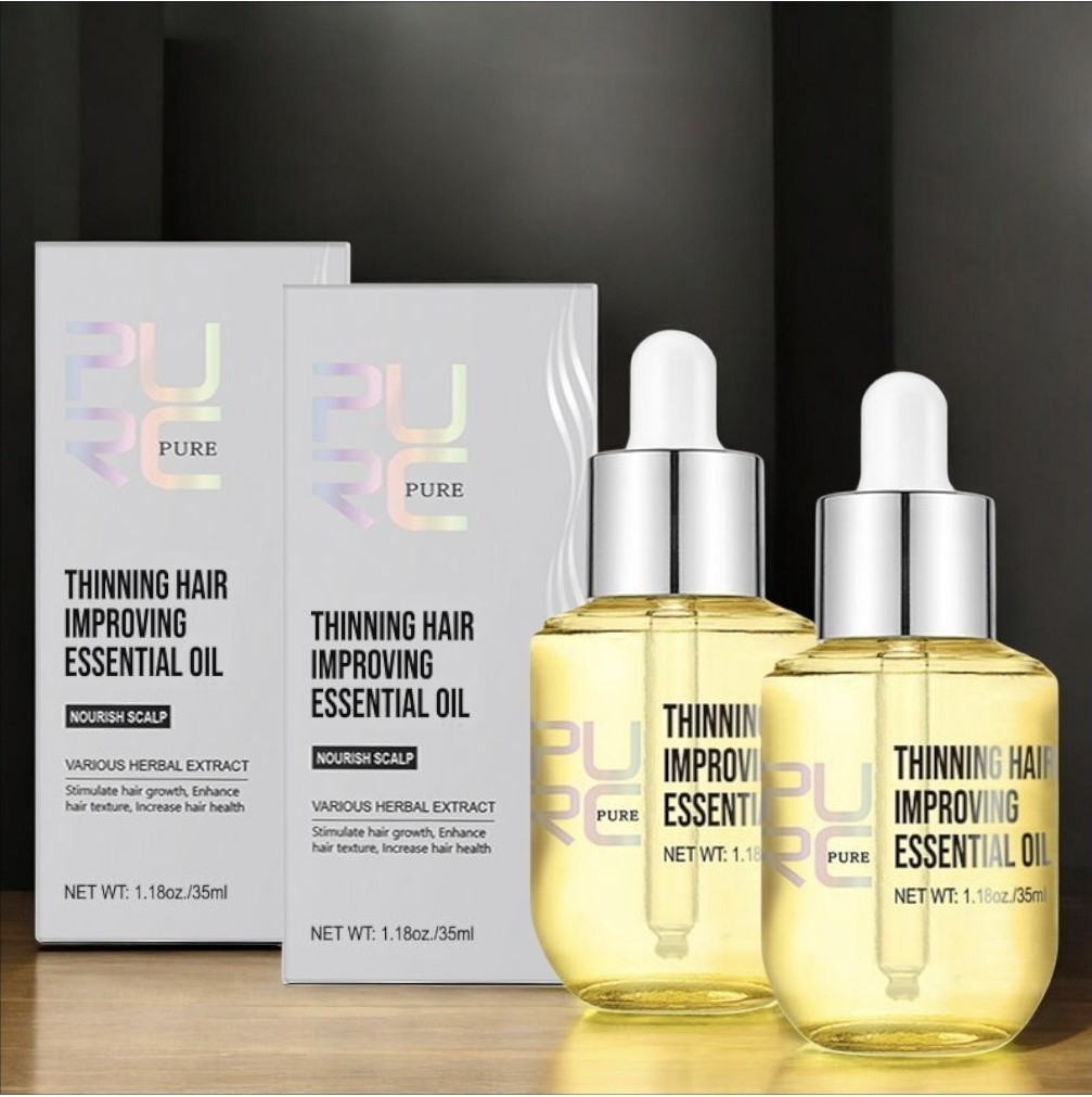 PURC Pure Lot of 2 Thinning Hair Essential Oil NEW 2028 Exp