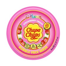 x Chupa Chups Bubble Face Mask (Strawberry Cream) Exfoliating Peel Off Face Mask