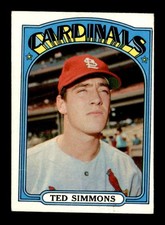 1972 Topps #154 Ted Simmons   VGEX X3704742