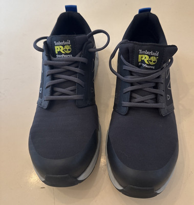 Timberland PRO Black  Safety Toe Men's Shoes Size 9 M NWT Step Propel