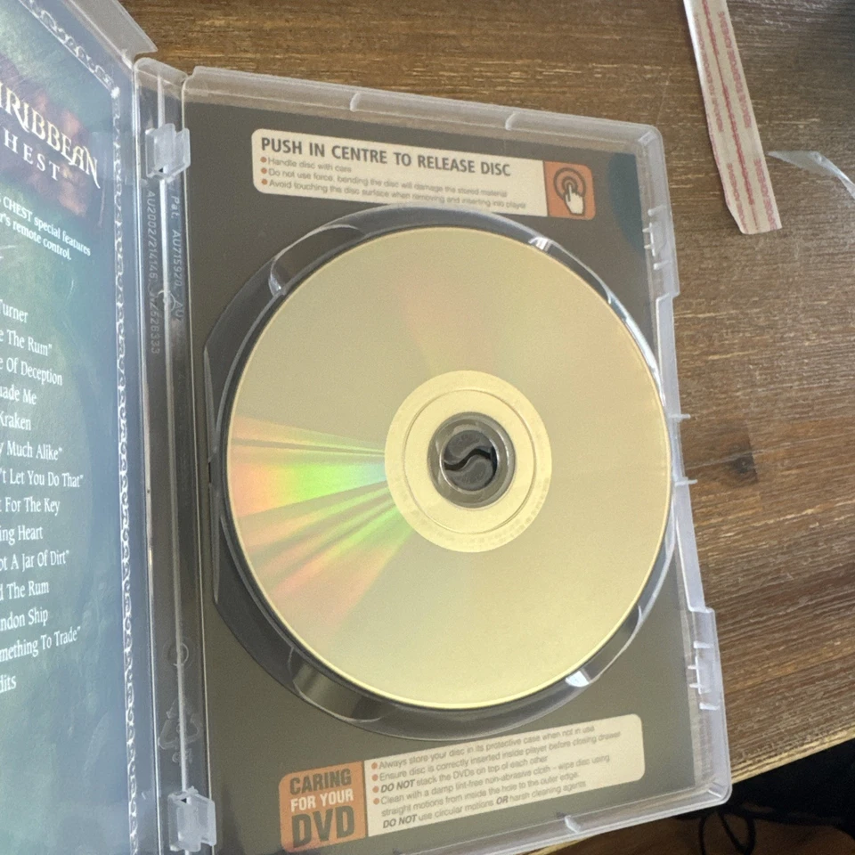 Pirates of the Caribbean - Dead Man's Chest (DVD, 2006) - image 3 of 3