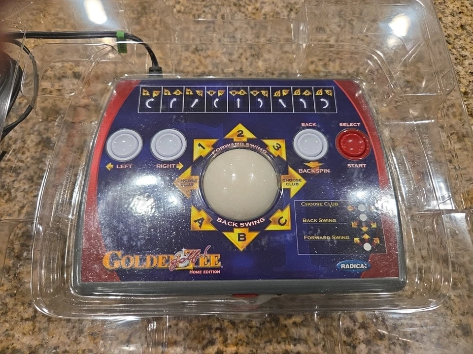 Open Box - Radica Golden Tee Golf Home Edition 2006 plug N play TV game - Image 2 of 4