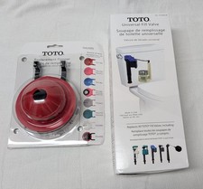 TOTO Combo Kit - Universal Flapper Fill Valve Toilet Repair Kit NEW