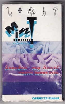 Mint Condition Breakin My Heart Pretty Brown Eyes Cassette 1992 1st Ed Single