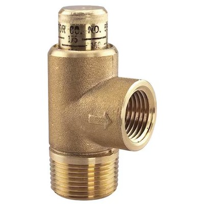 Watts 3/4 Lf 530-C Std Adjustable Relief Valve, 3/4 X 1/2 In