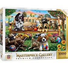 MasterPieces Jigsaw Puzzle; Meetup at the Park; 1000 pcs large box