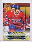 2024-25 Upper Deck Series 2 Canvas Young Guns Oliver Kapanen #C226