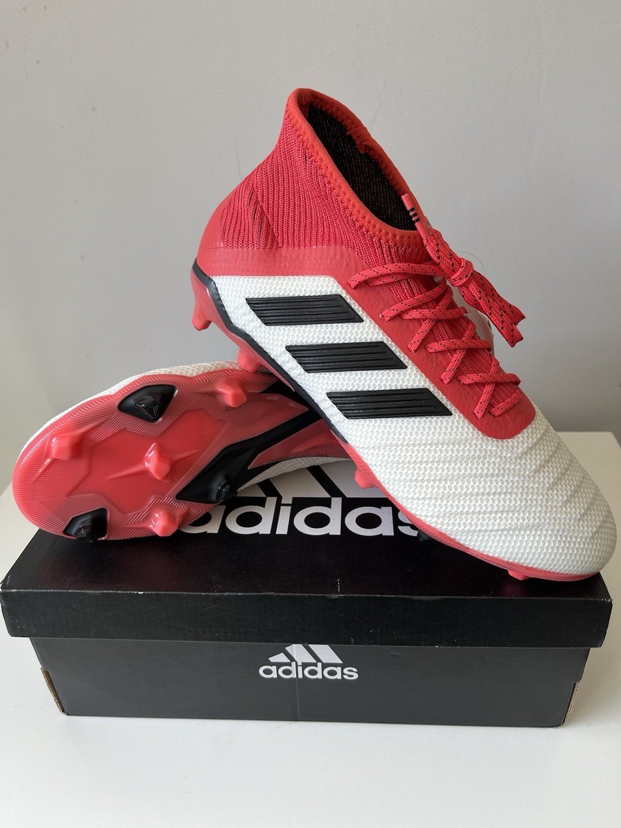 Adidas Predator FG Football Boots UK Size BNIB White