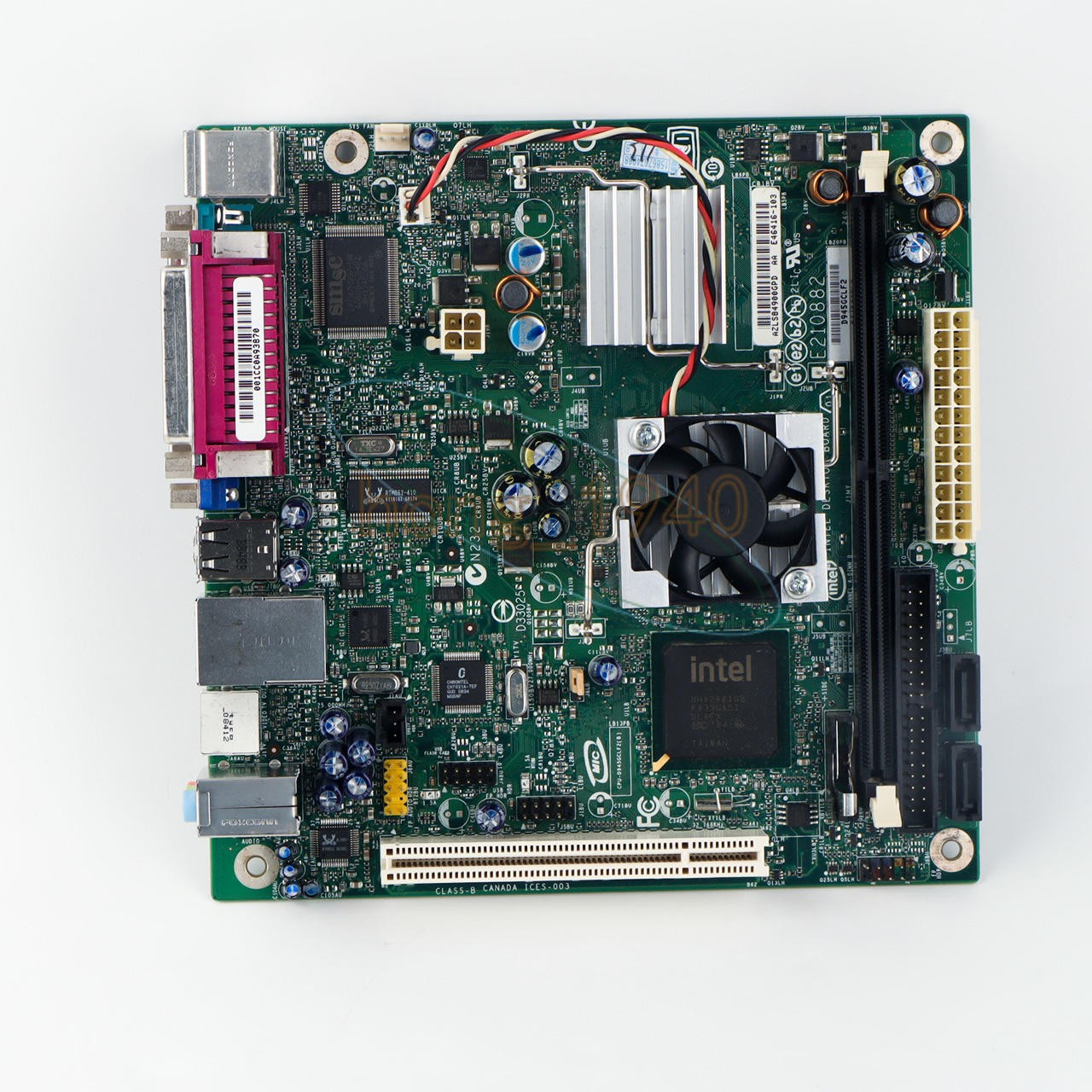 Used 1PCS Intel D945GCLF compatible with D945GCLF2D motherboard ITX DDR2 VGA