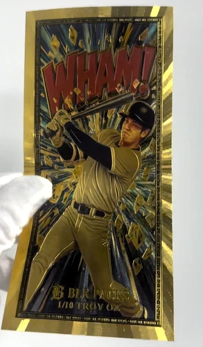 BLK PACKS + GoldBack 24k Note, 1/10 Troy Oz. Shohei Ohtani #17 Dodgers MLB Card - product listing photo