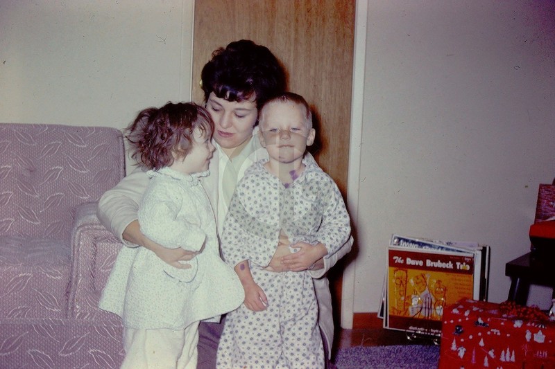 Cool Mom Hugs Kids by Dave Brubeck Trio Distinctive Rhythms LP 1960's 35mm Slide
