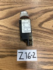 Allen Bradley 800MR-PT16K Ser D Lighted Push Button Good Used Condition Red