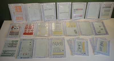 Microscale Decal - HO Scale - For Dioramas, Train Layouts, Models & More
