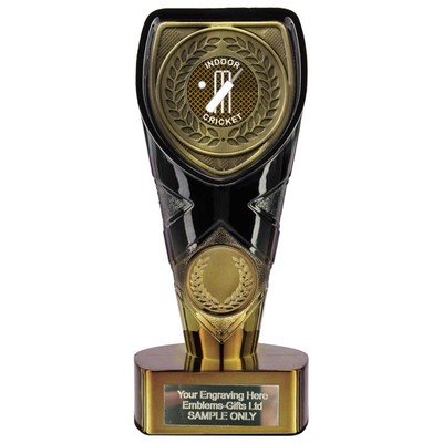 Indoor Cricket Award (FC6) 150mm Trophäe graviert gratis