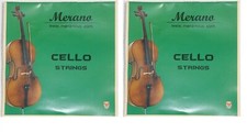 Merano 2 Sets of Cello Strings  1/8 1/10 1/16  8 Pieces 