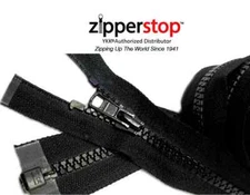 121”–144" Vislon YKK #5 Molded Plastic Separating Sleeping Bag