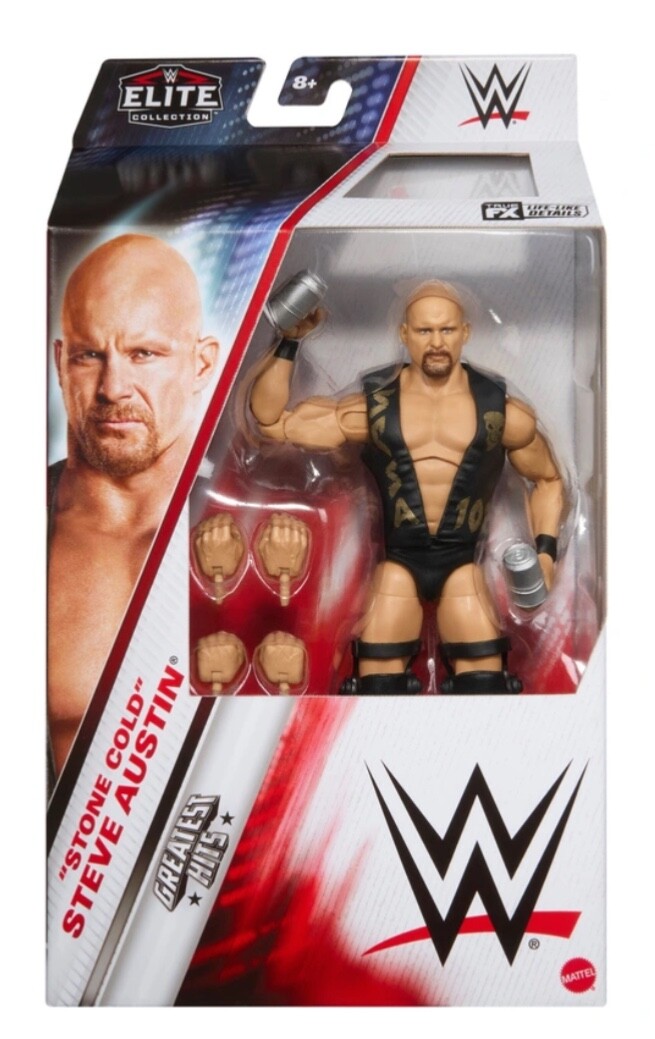 WWE STONE COLD STEVE AUSTIN GREATEST HITS SERIES 8 MATTEL