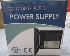 18 Port 12V DC 20 Amp Camera Power Supply Professional Box surveillance Cameras