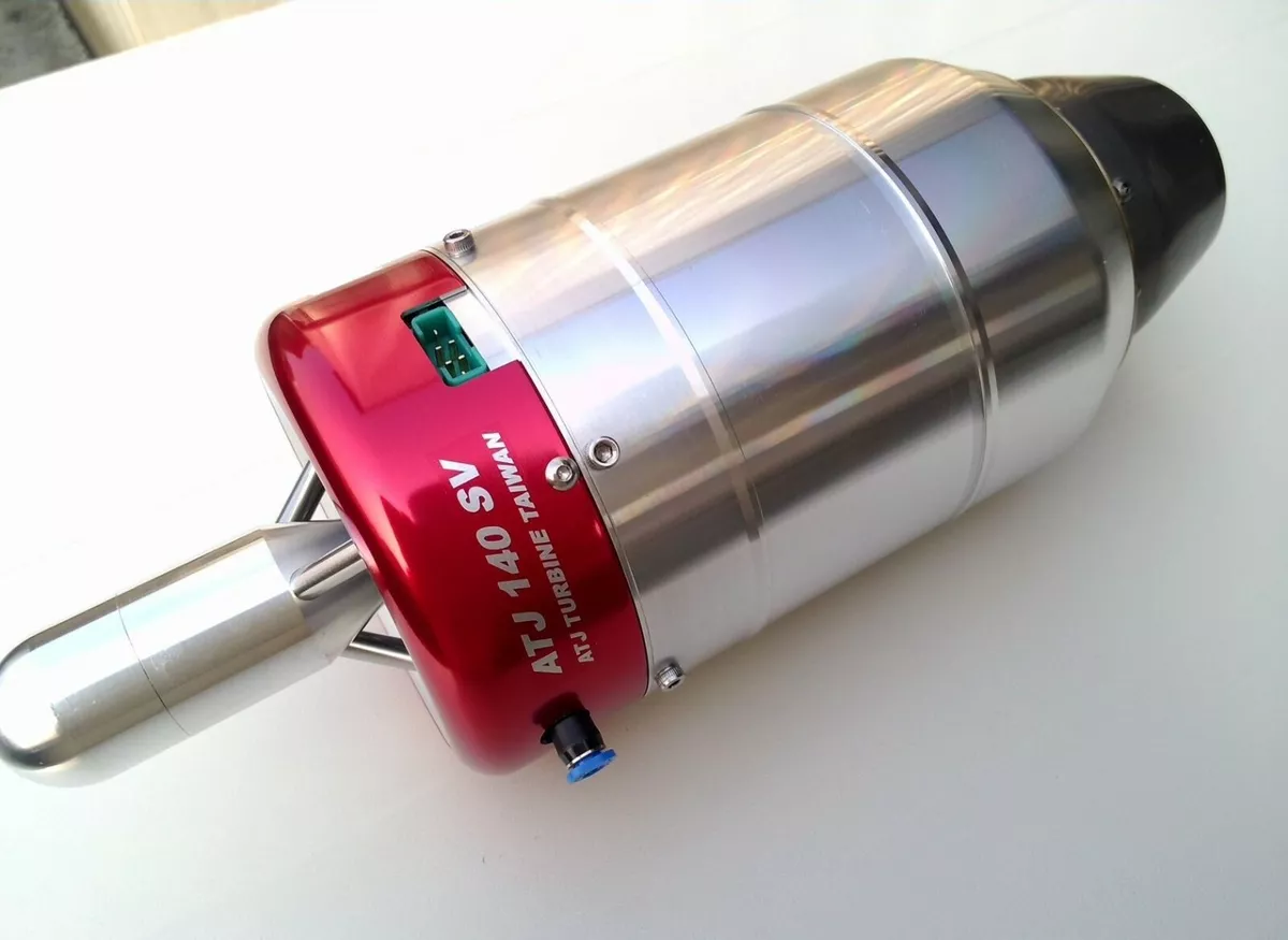ATJ 140sv 14kg of Thrust Full Auto Kero Start Turbine Engine for RC Turbo Jets