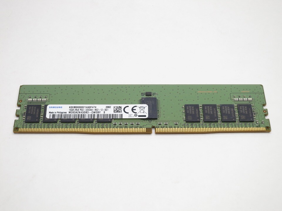 Samsung 16GB (2 x 8GB) PC4-25600 (DDR4-3200) Memory