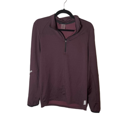 Second Skin Quarter Zip Athletic Pullover Women s Small