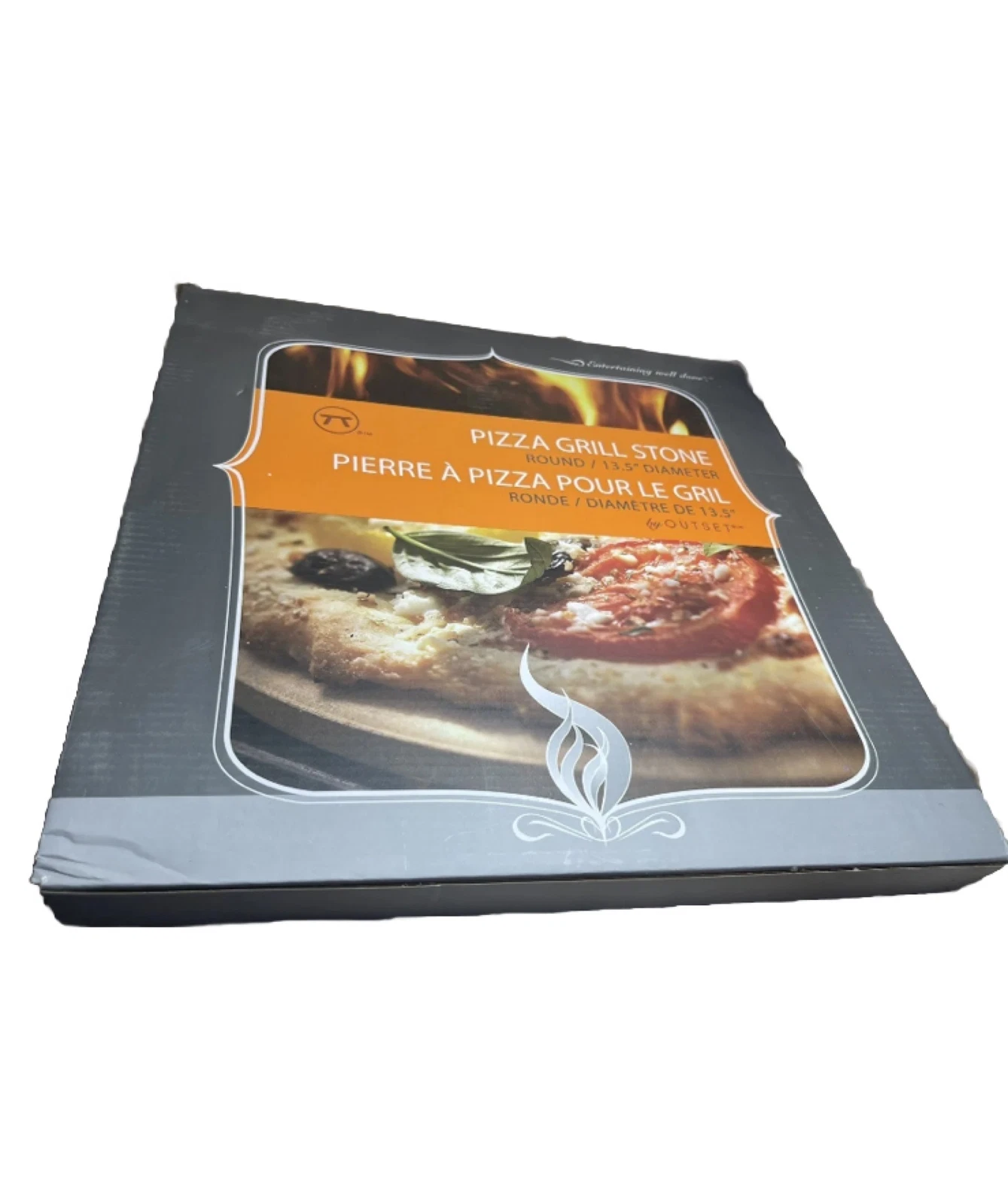Ovente 13" Ceramic Stone Pizza Stone (BW10132)