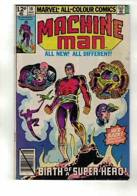Machine Man #10 Marvel (1979) - Character Reboot - Steve Ditko art and cover.