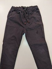 Treasure and Bond All Day Relaxed Pants Black Drawstring Boy's Size L Large 10-1