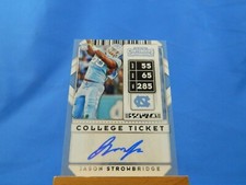 Jason Strowbridge Contenders Draft Picks 2020 RC Rookie Autograph Auto