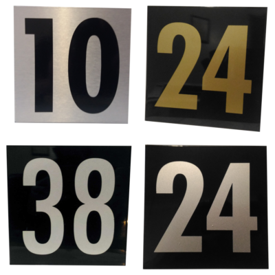 Custom House Address Signs – Modern Vinyl Rectangle – Choose Your Style & Color