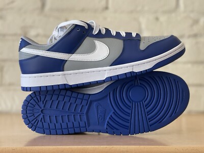 Nike Dunk Low Retro ID By You Blue White Grey Shoes Women 13/Men  FV9524-900
