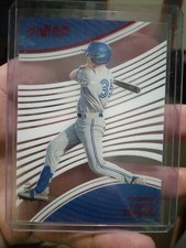 2023 Panini Chronicles Clear Vision Baseball Red Tucker Toman /100