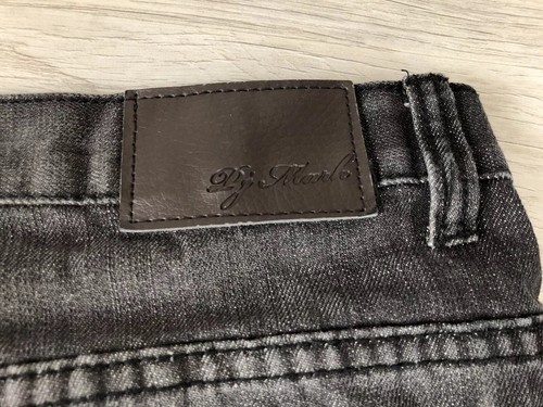 PJ Mark Jean Shorts Faded Black Denim Vintage Y2K 100% Cotton Men 44 (Actual 42) - Picture 15 of 22