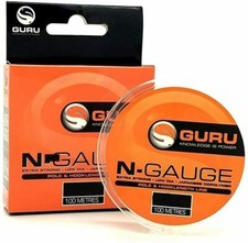 Guru N Gauge Extra Strong Low Diameter Fishing Line 100m Spool