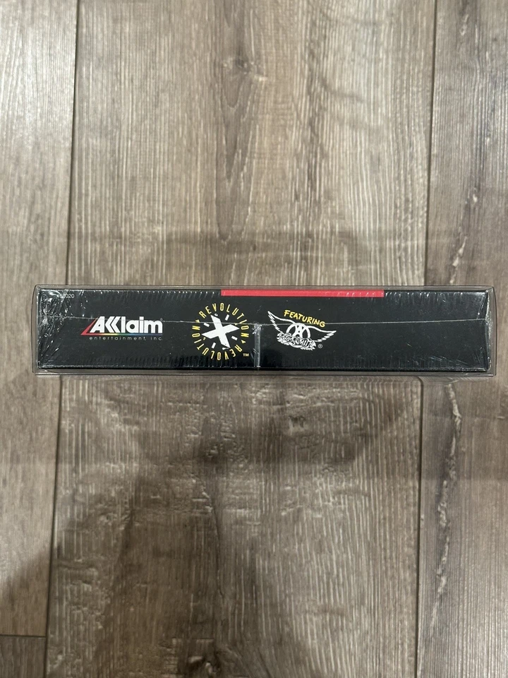 Revolution X (Super Nintendo - 1995) SNES Aerosmith NEW SEALED - Image 4 of 4