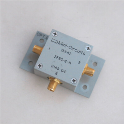 1PC Mini-Circuits ZFSC-2-11 10-2000MHz SMA Coaxial One-to-Two Power Divider