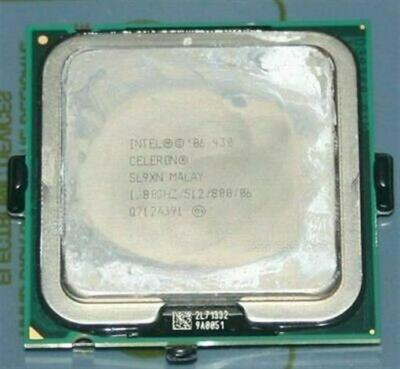 Intel Celeron 1.80 GHz CPU Processor for Computer Motherboard