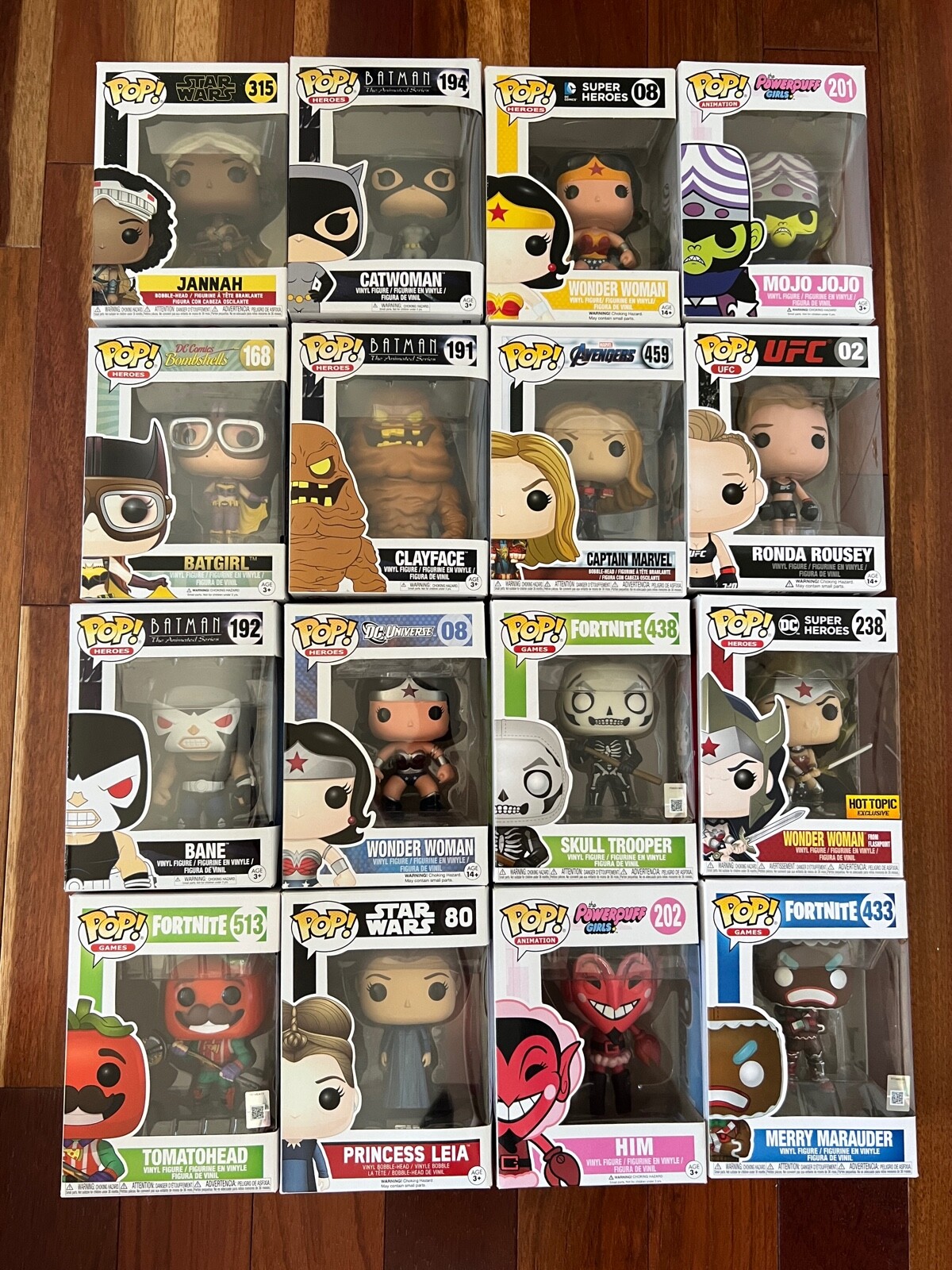 Assortment Of Funco Pop! Vinyl Figures * Please Read Description*