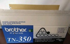 GENUINE BROTHER TN-350 TONER CARTRIDGE BLACK DCP-7020 HL-2040 MFC-7420