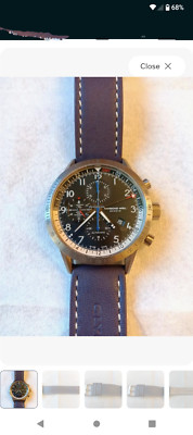 Raymond Weil Freelancer automatic chronograph GMT watch 45 mm titanium Piper Ed.