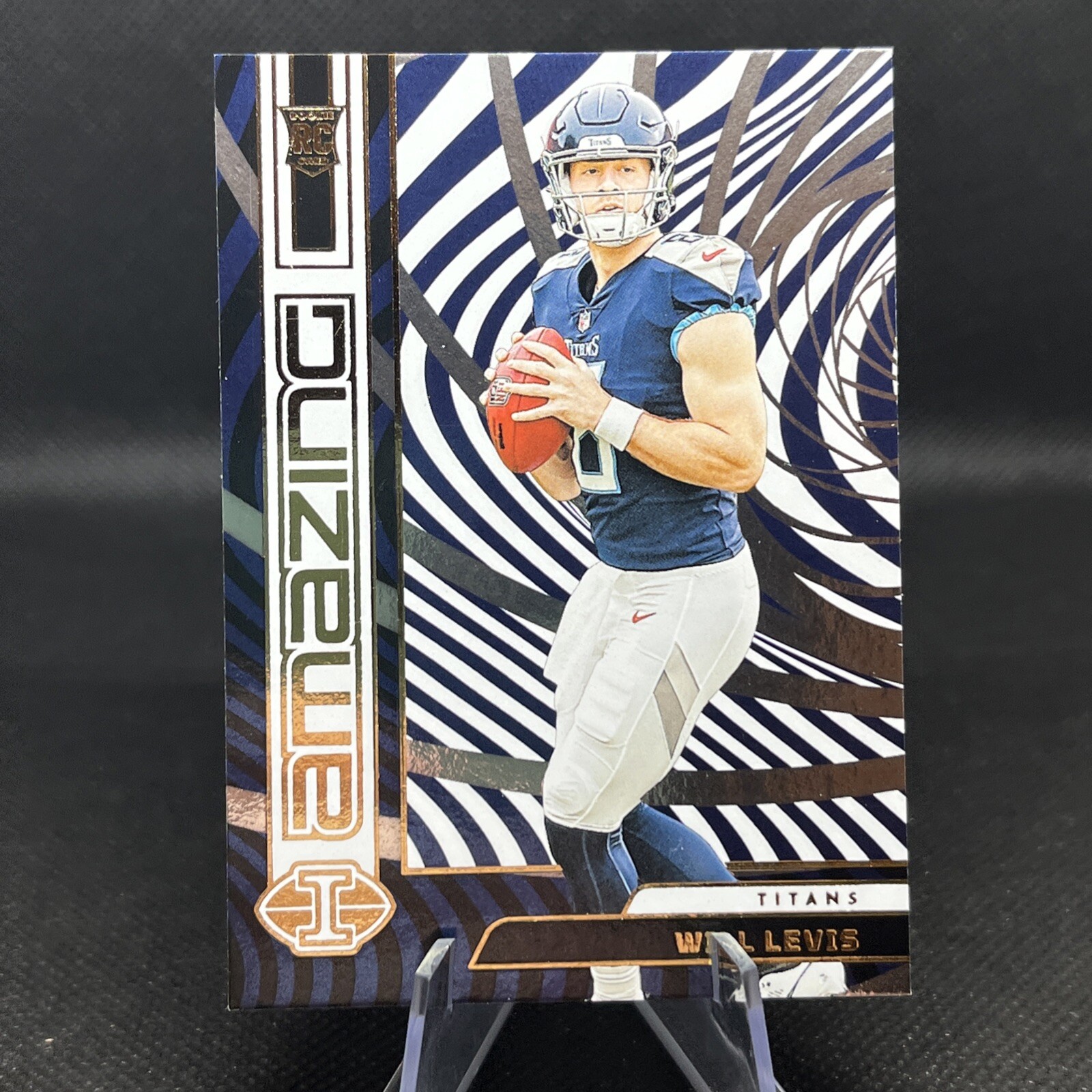 2023 Panini Illusions Will Levis Amazing Rookie RC #24 Titans