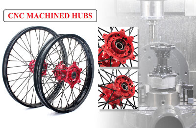 19 Rear Spokes Red Alloy Nipple Fit HONDA CR125 CR250 R CRF 250R 450R