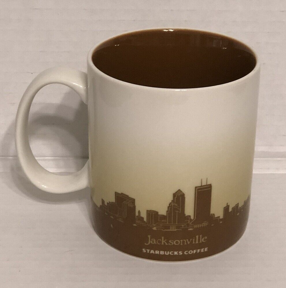Starbucks 16 oz Mug JACKSONVILLE City Icon Collector Series Mint