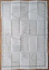 Huge Important Map Bass Strait Australia Tasmania - Original Map J. Cook - 1795