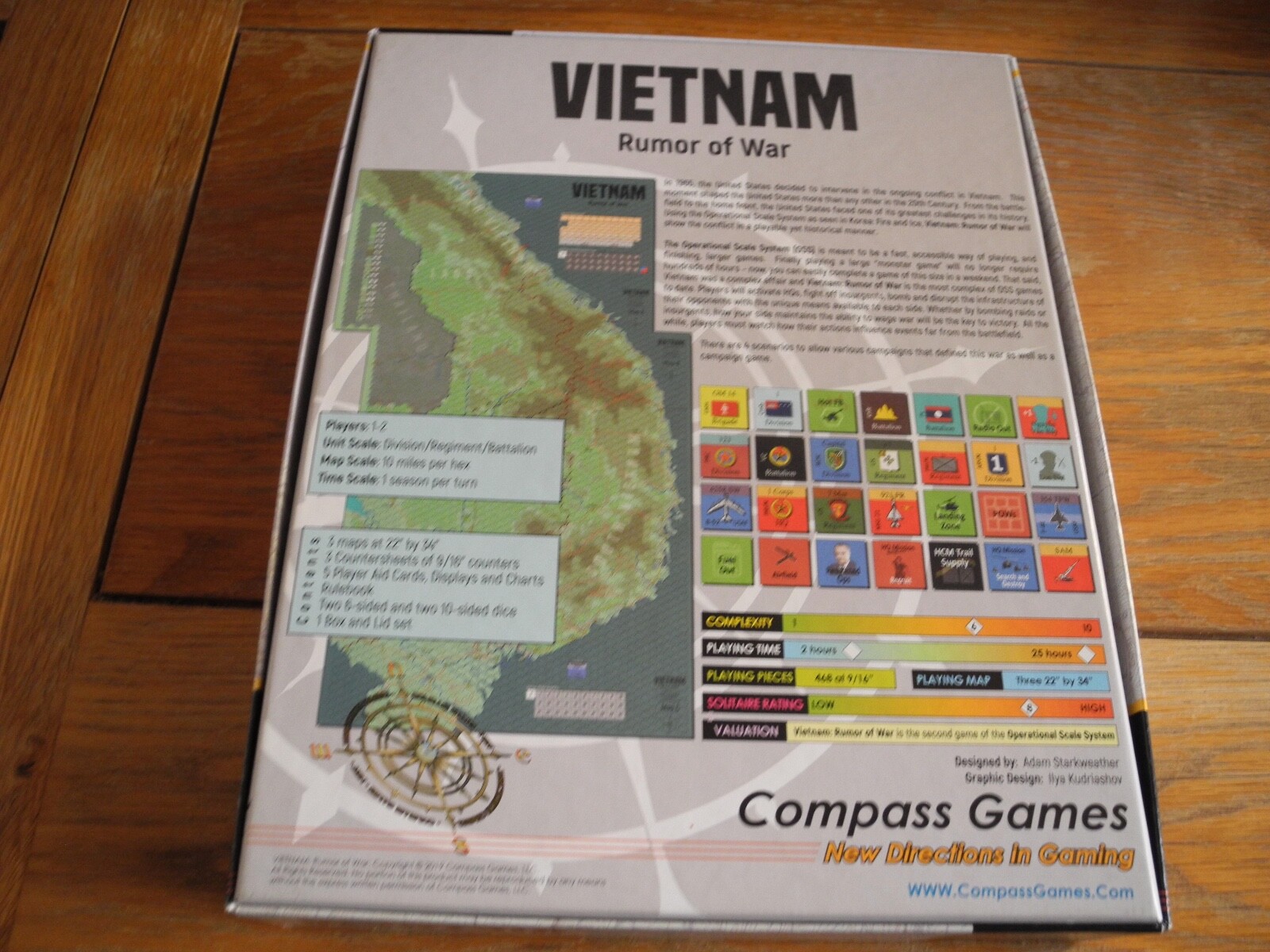 Vietnam Rumor Of War Compass Games NEW eBay