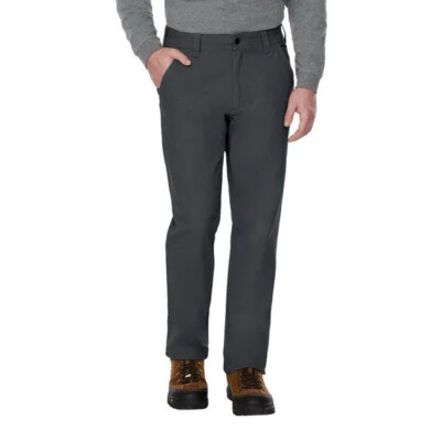 CAT Men's Flex Waist Band Cellular Pocket Utility Pants, Gray, 30X29
