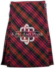 MACDONALD Tartan 8 Yard Kilt Scottish Highlander Kilt for Men