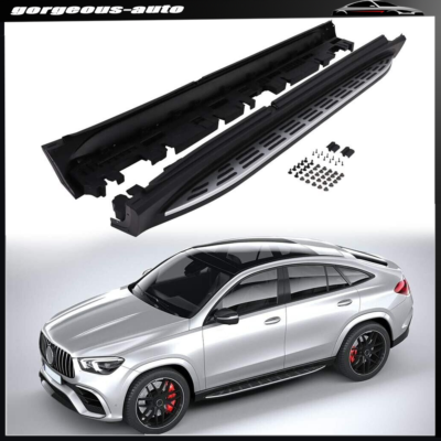 Running Boards Fit for 2020-2024 Benz GLE Coupe AMG 53 63 Nerf